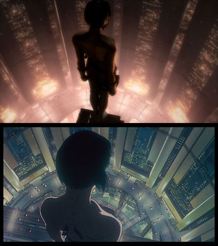 ghost in the shell 1995 vs 2008