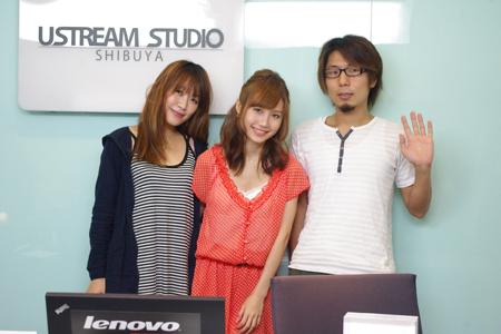 左から、坂本美雨、May、Daichi(ともにSweet Vacation)