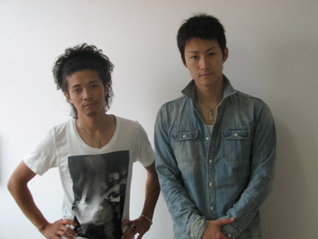 左から和田正人、馬場徹