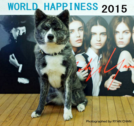 WORLD HAPPINESS 2015@(C)2015 Yohji Yamamoto@(C)2015 WORLD HAPPINESS