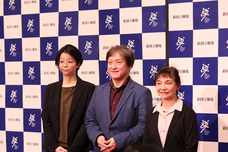 (画像左から)小川絵梨子、大野和士、大原永子