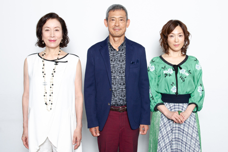 (画像左から)高畑淳子、鶴見辰吾、若村麻由美 撮影:イシイノブミ