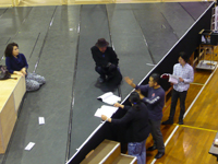 『ラ・トラヴィアータ』第2幕 舞台稽古のもよう