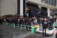 渋谷にできたthe GazettEファン長蛇の列