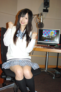 初めての声優挑戦を「楽しかった」と振り返った高柳明音