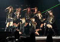 少女時代　撮影：塩島真吾