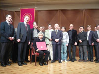 小澤征爾とウィーン・フィル楽団員