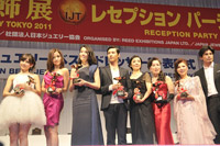 第22回日本ジュエリーベストドレッサー賞 受賞者　撮影:杉山正直