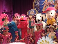 ユニバーサル・スタジオ・ジャパン10周年「ハッピー・サプライズ」プレスイベントに出席したベッキー