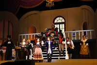 錦織健プロデュースオペラ vol.5『セビリアの理髪師』 府中公演リハーサルより　写真提供：ジャパン・アーツ