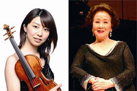 写真左：松田理奈 (c)Shigeto Imura　同右：栗本尊子