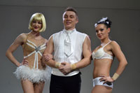 左から、オルガ・アレクサンドローヴナ・ピキエンコ、イヴァン・プロコピュク＆クリスティーナ・プロコピュク