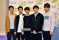 NHK「ハングル講座」出演が決定したFTISLAND　左からスンヒョン、ジェジン、ミンファン、ホンギ、ジョンフン　撮影：韓流ぴあ