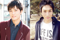 左から俳優の入江甚儀・市川知宏