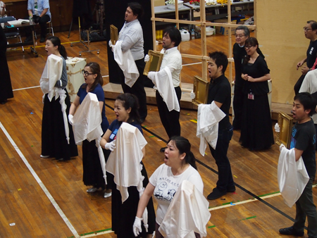 東京二期会オペラ劇場「ダナエの愛」稽古場より