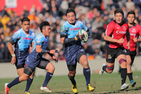 五郎丸歩(ヤマハ発動機ジュビロ)  (c)JRFU, 2015 (photo by H.Nagaoka)