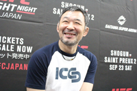 桜庭和志（2017 年 UFC 殿堂入り）　撮影:中村拓己