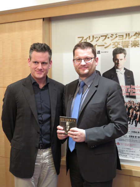 左から、フィリップ・ジョルダン、ヨハネス・ノイベルト