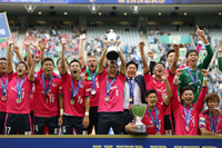 2017ＪリーグYBCルヴァンカップを制したセレッソ大阪 (C)J.LEAGUE