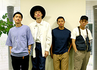 左よりOguri、NOPPO、shoji、kazuki