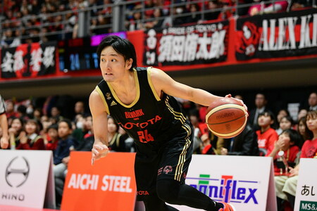 BリーグMVPを獲得した田中大貴(アルバルク東京)　(C)B.LEAGUE