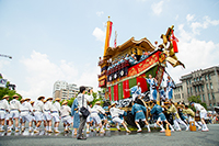 祇園祭山鉾巡行（後祭）大船鉾（京都市観光協会貸出画像）