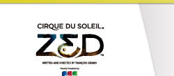 シルク・ドゥ・ソレイユ「ZED」(ロゴ)