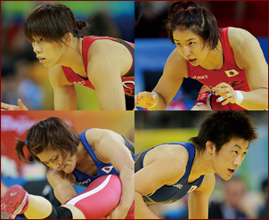 女子レスリング世界選手権大会 2008(画像)