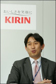 キリンホールディングス株式会社　コーポレートコミュニケーション部　広報担当　主務　佐光慶亮