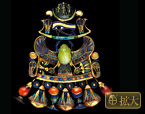 【有翼スカラベ付き胸飾り】