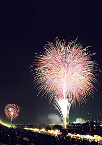 平成26年度 川崎市制90周年記念多摩川花火大会