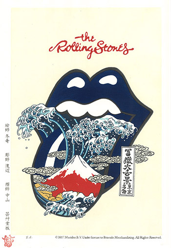 The Rolling Stones富嶽大舌景～青舌～