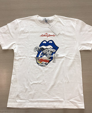 The Rolling Stones富嶽大舌景～青舌Tシャツ