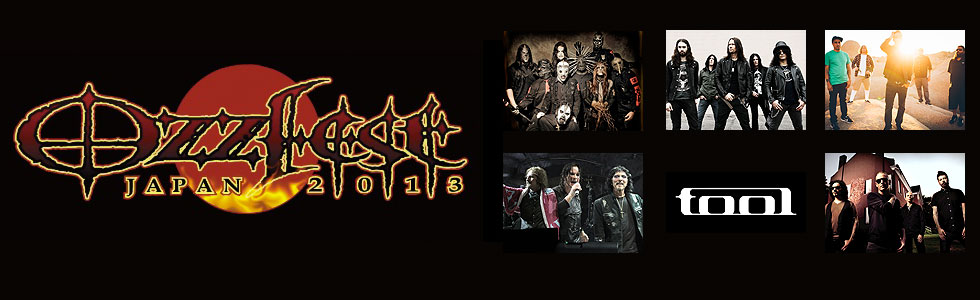 「Ozzfest Japan 2013」Amazon先行（WEB先着）