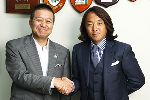 コカ・コーラレッドスパークス 北澤豪 チーフPRオフィサー＆稲垣理事