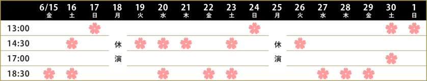 タイムテーブル