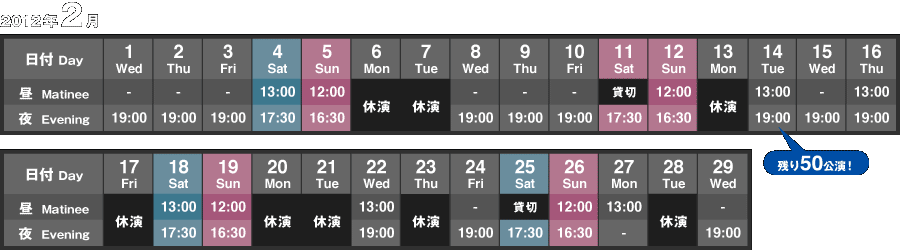 2月公演
