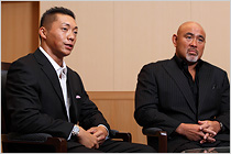 武藤敬司(全日本プロレス)・CIMA(ドラゴンゲート)