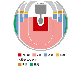 横浜アリーナ座席図