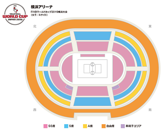ワールドカップバレー女子19チケットの購入方法は 当日券や座席表と料金も Snopommedia