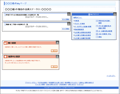 Myページ