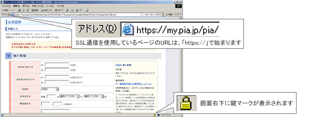 セキュリティについて