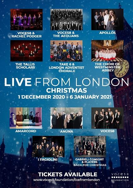 動画配信 ｌｉｖｅ ｆｒｏｍ ｌｏｎｄｏｎ ｃｈｒｉｓｔｍａｓ ドウガハイシンライブフロムロンドンクリスマス チケットぴあ クラシック 合唱のチケット購入 予約