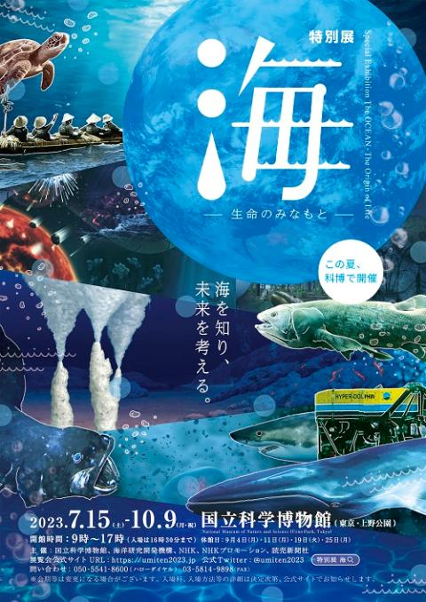 【即日発送】「海」展チケット2枚(上野·国立科学博物館)