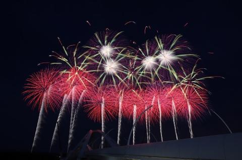 第５７回豊田おいでんまつり花火大会