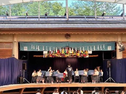 神楽門前湯治村の夏祭り２０２５