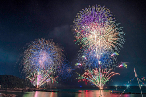 第５３回たけの海上花火大会