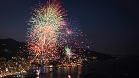 熱海城で見る！熱海海上花火大会２０２５