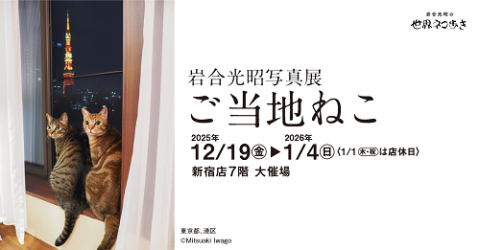 岩合光昭写真展　ご当地ねこ