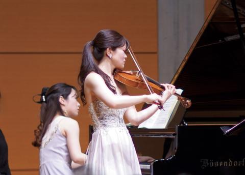 スプリングコンサートロマン派のピアノとヴァイオリンによる名曲